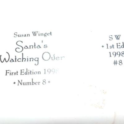 Susan Winget / Santas watching Over 1998.