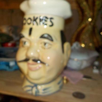 Amazing 12 in. Cookie Jar "Chef". by JONA.