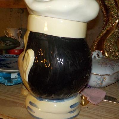 Amazing 12 in. Cookie Jar "Chef". by JONA.