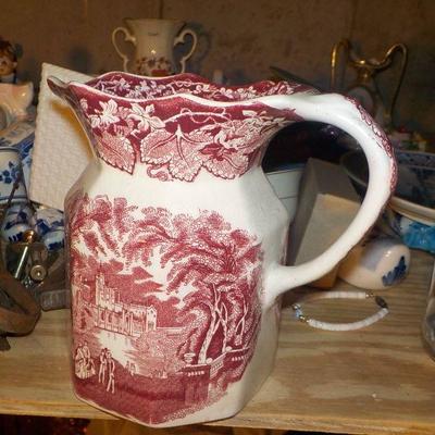 Vintage "Mason's Vista" Water Basin.