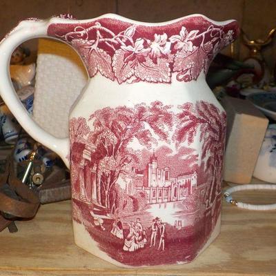 Vintage "Mason's Vista" Water Basin.