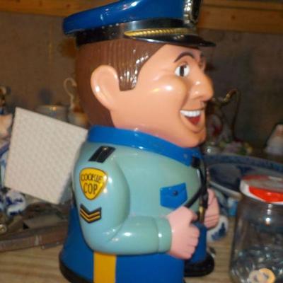Original "Cookie Cop" Cookie Jar.