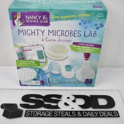 Mighty Microbes Lab: Missing 2 petri dishes & Nutrient agar packet