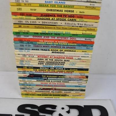 39 Vintage Books SBS TX: Abe Lincoln Gets a Chance -to- Summer Daze