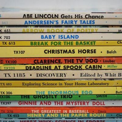 39 Vintage Books SBS TX: Abe Lincoln Gets a Chance -to- Summer Daze