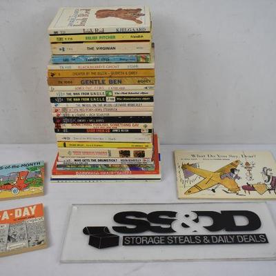 29 Vintage Books: Cartoons of the Month -to- Wholly Cowboy