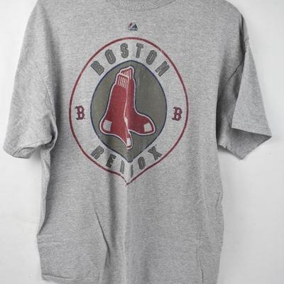 Boston Red Sox Gray T-Shirt Size XL