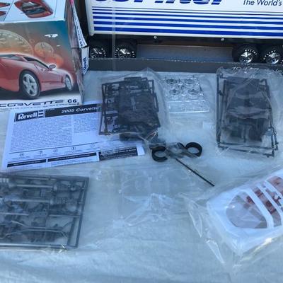 #133 - Collection of Model Cars and Kentucky Derby Flag