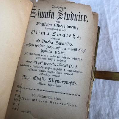 #39 - Three Victorian Photo Albums, Clock Parts, and Antique Bible