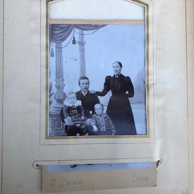 #39 - Three Victorian Photo Albums, Clock Parts, and Antique Bible