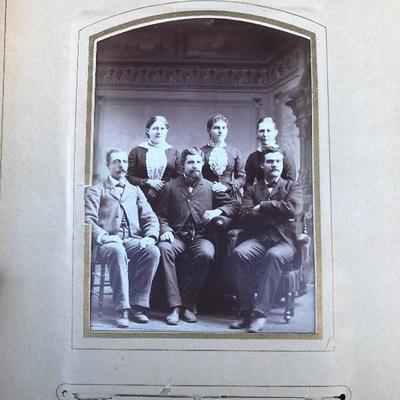 #39 - Three Victorian Photo Albums, Clock Parts, and Antique Bible