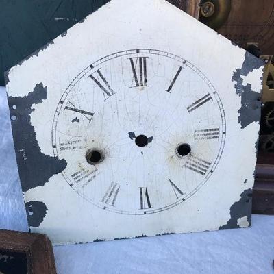 #39 - Three Victorian Photo Albums, Clock Parts, and Antique Bible