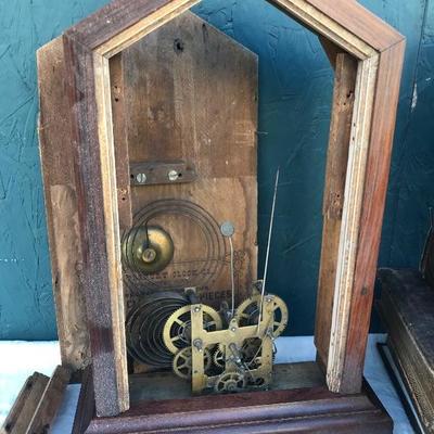 #39 - Three Victorian Photo Albums, Clock Parts, and Antique Bible