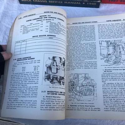 #38 - Collection of 16 Vintage Buick Manuals