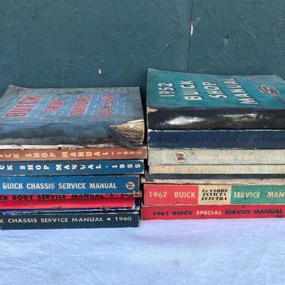 #38 - Collection of 16 Vintage Buick Manuals