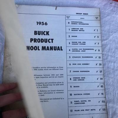 #38 - Collection of 16 Vintage Buick Manuals