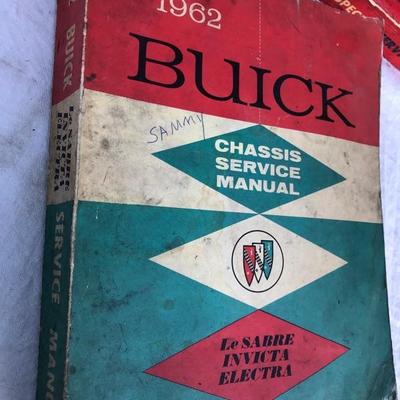 #38 - Collection of 16 Vintage Buick Manuals