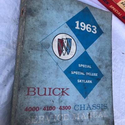#38 - Collection of 16 Vintage Buick Manuals