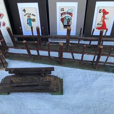 #35 - Mid Century Hanging Mobile, Cue Ball, Britains Figurines, Misc. Toys