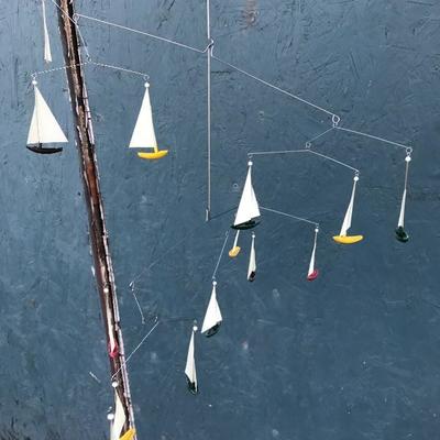 #35 - Mid Century Hanging Mobile, Cue Ball, Britains Figurines, Misc. Toys