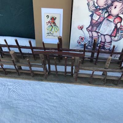 #35 - Mid Century Hanging Mobile, Cue Ball, Britains Figurines, Misc. Toys
