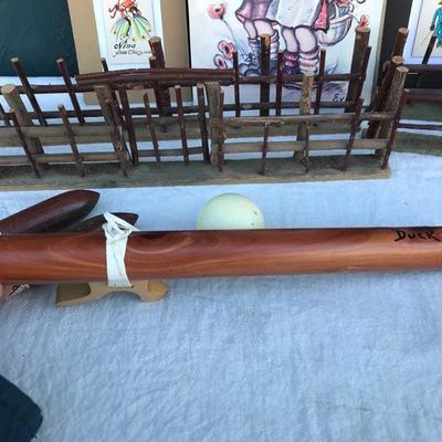 #35 - Mid Century Hanging Mobile, Cue Ball, Britains Figurines, Misc. Toys