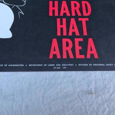 #29 - Vintage Deadstock Paper Construction Signs