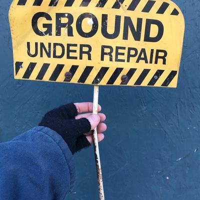 #29 - Vintage Deadstock Paper Construction Signs