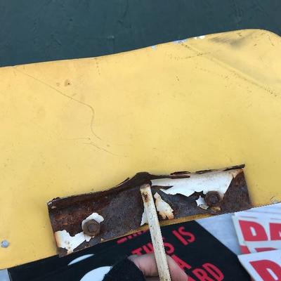 #29 - Vintage Deadstock Paper Construction Signs