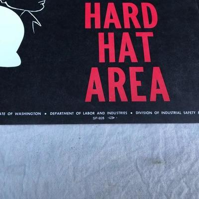 #29 - Vintage Deadstock Paper Construction Signs
