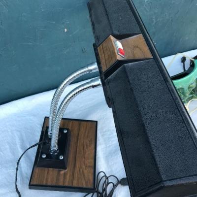 #138 - Collection of Vintage Lamps, Budweiser, Bullseye Neon, Desk Lamps