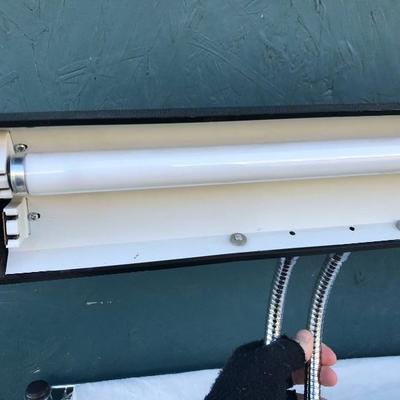 #138 - Collection of Vintage Lamps, Budweiser, Bullseye Neon, Desk Lamps