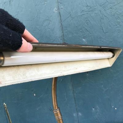 #138 - Collection of Vintage Lamps, Budweiser, Bullseye Neon, Desk Lamps