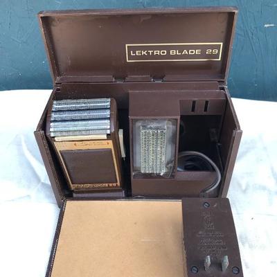 #19 - Vintage Hair Dryer and Collection of Electric Shavers