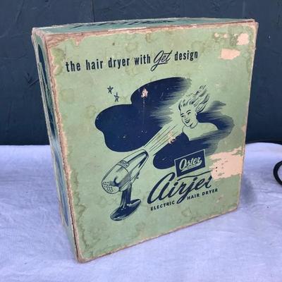 #19 - Vintage Hair Dryer and Collection of Electric Shavers