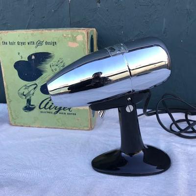#19 - Vintage Hair Dryer and Collection of Electric Shavers