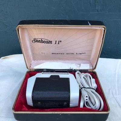 #19 - Vintage Hair Dryer and Collection of Electric Shavers