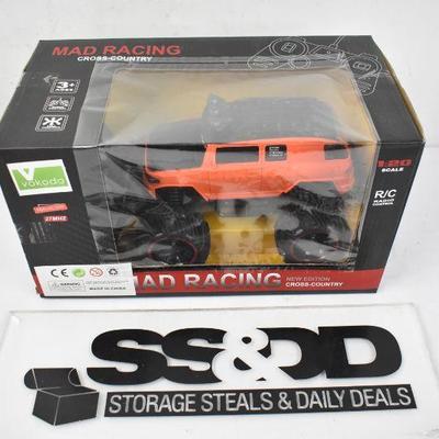 RC Monster Truck TOff Road 1:20 Scale Orange, $25 Retail - New