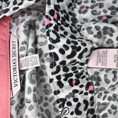Women's Pajama Set by Victoria's Secret. Animal Print w/ Pink. Size XL - New
