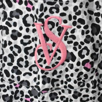 Women's Pajama Set by Victoria's Secret. Animal Print w/ Pink. Size XL - New