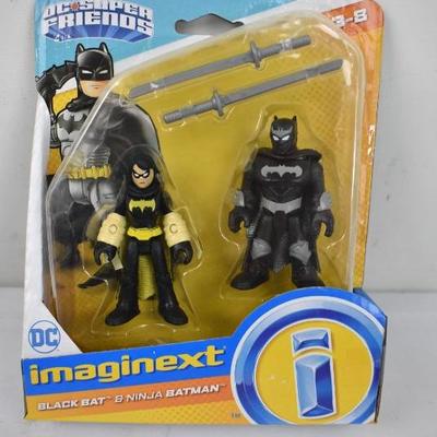 2 pc Batman & Joker Toys by Imaginext DC Super Friends - New
