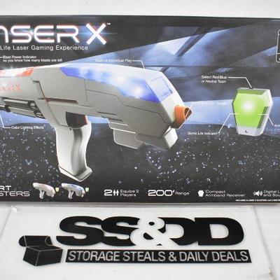 Laser X Sports Blasters - package damage, $30 Retail - New