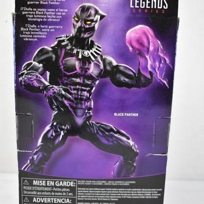 Marvel Legends Series 6-inch Vibranium Suit Black Panther - New