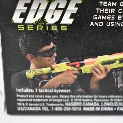 Nerf Rival Edge Series Tactical Eyewear, for Ages 14 and Up - New