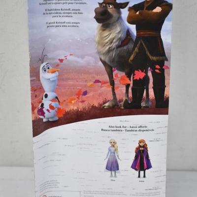 Disney Frozen 2 Kristoff Doll w/ Brown Outfit Damaged Box, $15 Retail - New