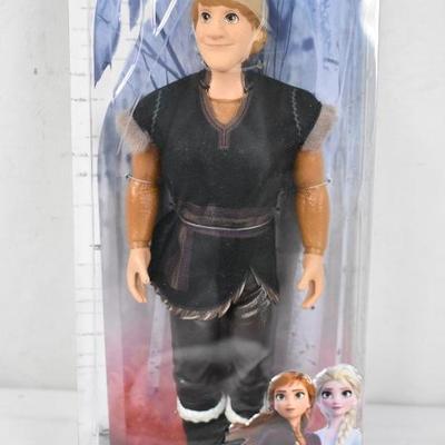 Disney Frozen 2 Kristoff Doll w/ Brown Outfit Damaged Box, $15 Retail - New