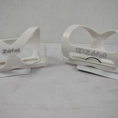 Zfal Wiiz Bicycle Bottle Cage- White, Qty 2 - New