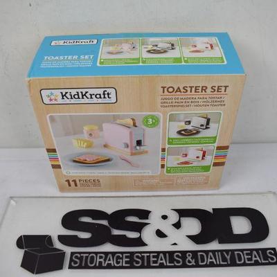 KidKraft Espresso Toaster Set, $19 Retail - New