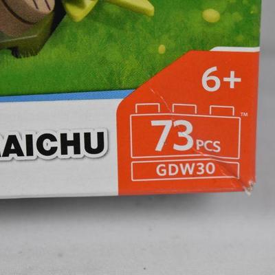 Mega Construx Pokemon Buildable Raichu Figure Power Pack, $16 Retail - New