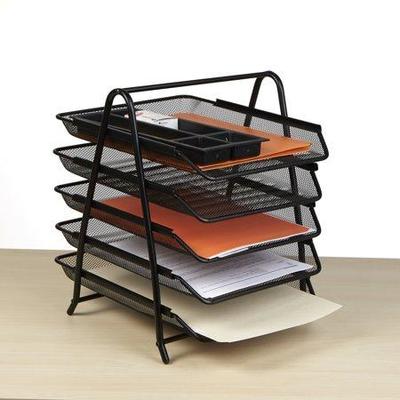 Mind Reader Desk Organizer with 5 Sliding Trays, $30 Retail - New